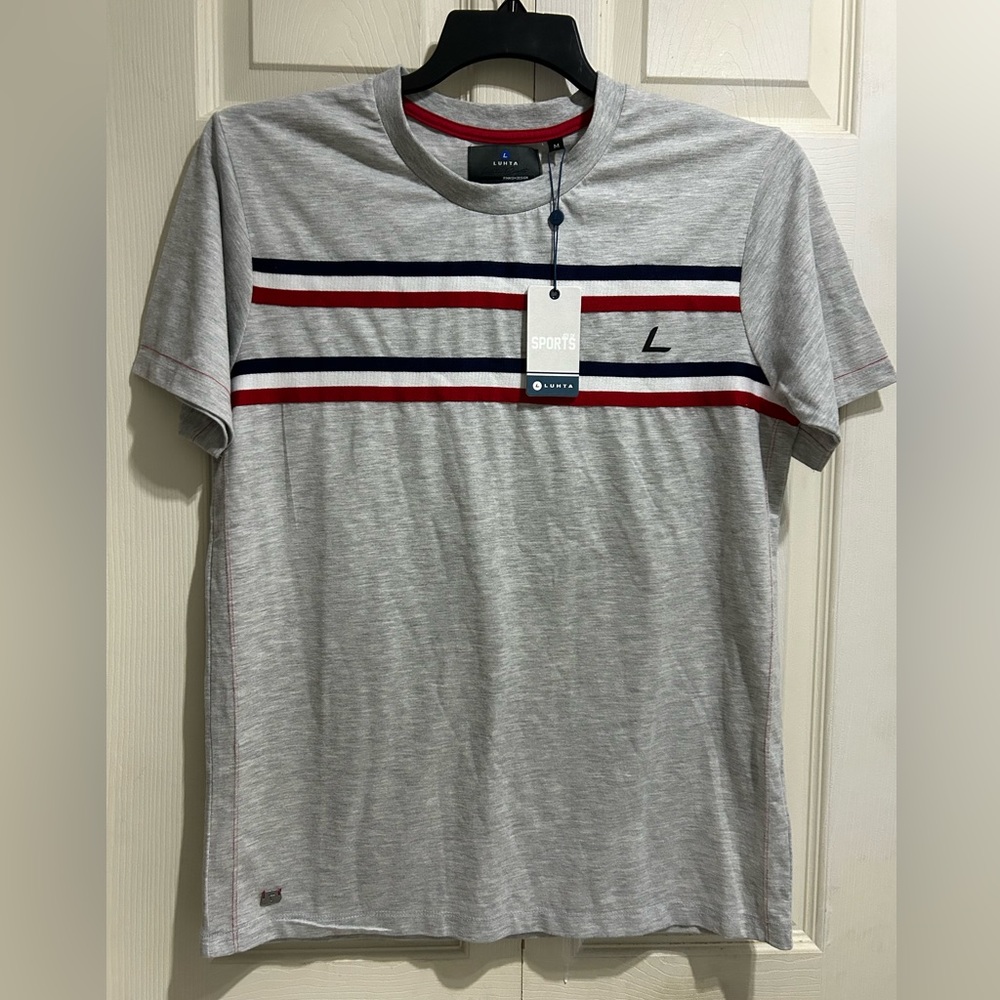 Lutha Grey Short Sleeve T-Shirt in Size Medium